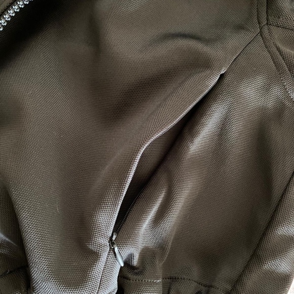 ZARA Crop Full Zipped Hooded Jacket Black - Picture 6 of 6